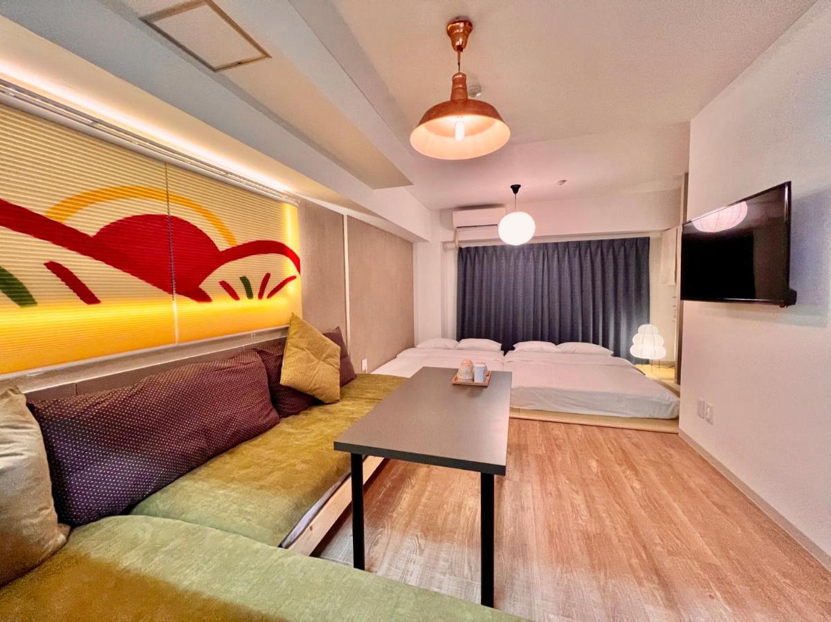 浅草寺3分｜浅草駅6分｜開放的｜畳寝室｜2-6人｜成田&羽田空港直通 Apartman Tokió Kültér fotó