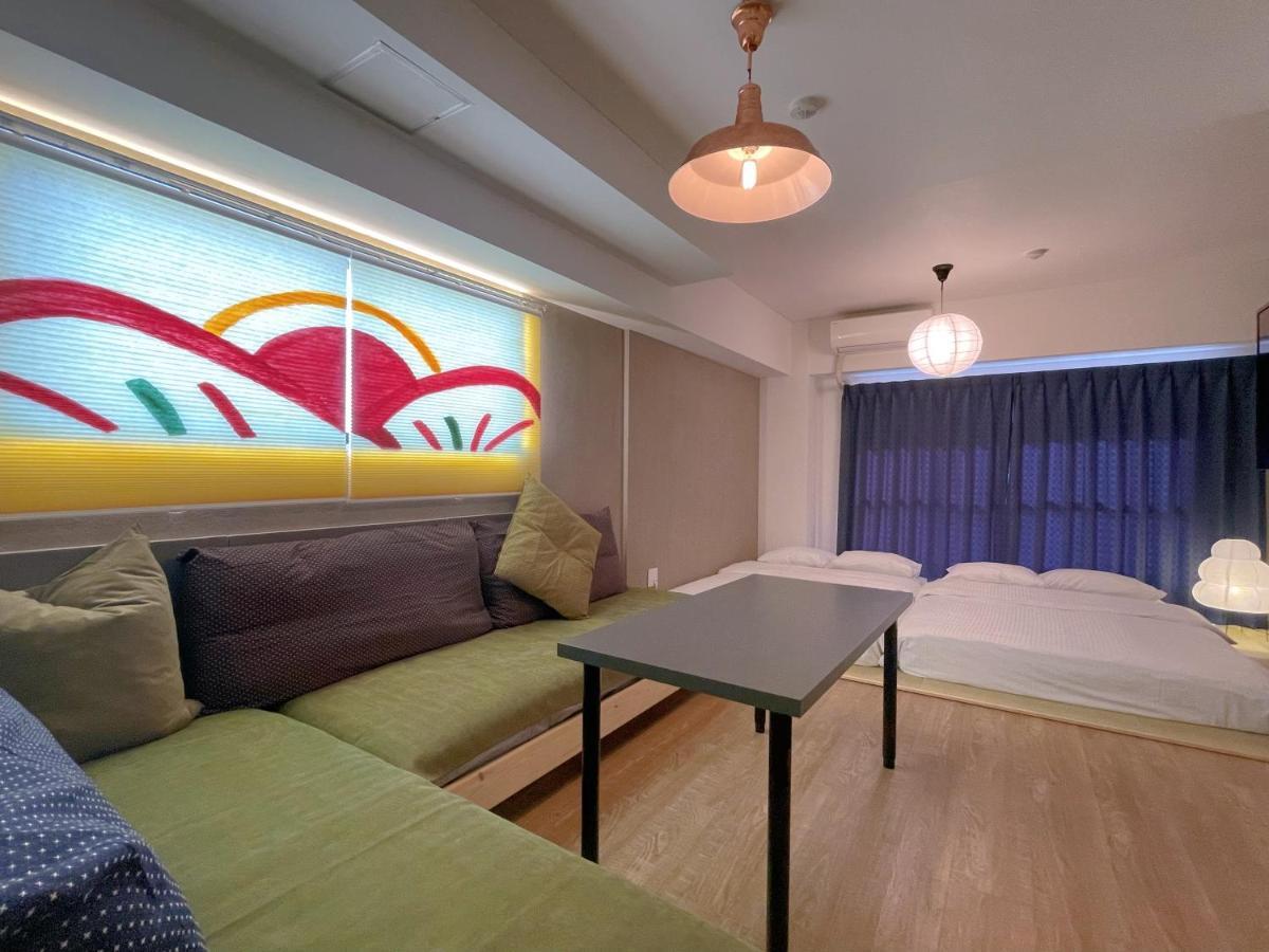 浅草寺3分｜浅草駅6分｜開放的｜畳寝室｜2-6人｜成田&羽田空港直通 Apartman Tokió Kültér fotó