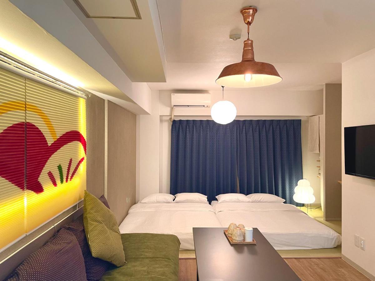 浅草寺3分｜浅草駅6分｜開放的｜畳寝室｜2-6人｜成田&羽田空港直通 Apartman Tokió Kültér fotó