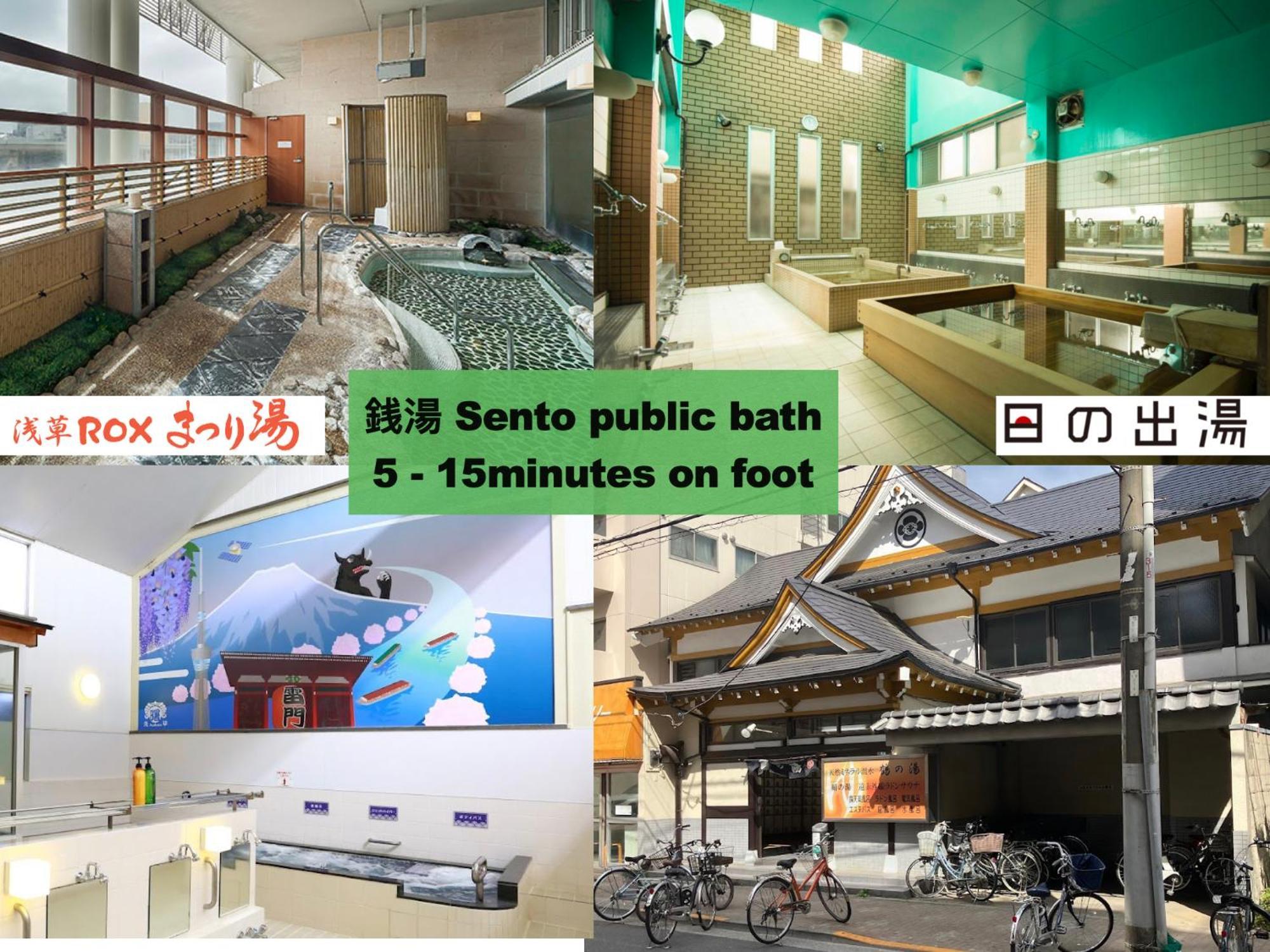 浅草寺3分｜浅草駅6分｜開放的｜畳寝室｜2-6人｜成田&羽田空港直通 Apartman Tokió Kültér fotó